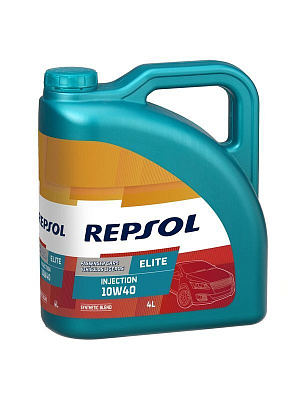 Моторное масло REPSOL ELITE INJECTION 10W-40 SL/CF полусинтетическое 4L