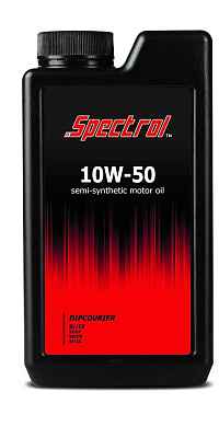 Моторное масло SPECTROL Дипкурьер 10W-50 SL/CF полусинтетическое 1л