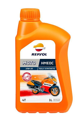 Моторное масло REPSOL MOTO RACING HMEOC 4T 10W-30 SJ 4-х тактное синтетический 1L 