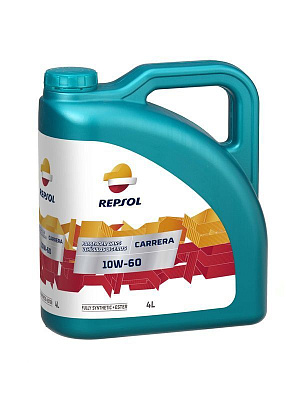 Моторное масло REPSOL CARRERA 10W-60 SL/CF синтетическое 4L
