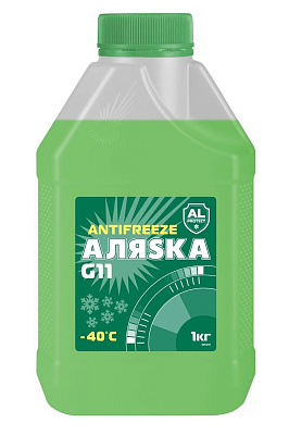 Антифриз Аляска -40 G11 зелёный 1кг