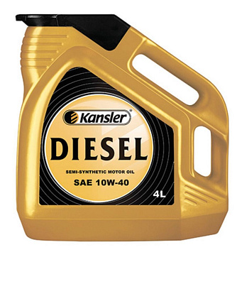 Дизельное моторное масло KANSLER DIESEL 20000 10W-40 CI-4/SL полусинтетическое 4л
