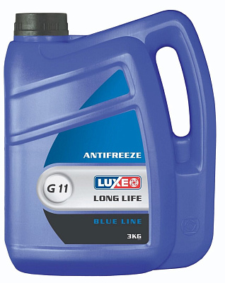 Антифриз LUXЕ -40 LONG LIFE G11 (синий) 3кг