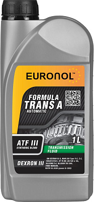 Трансмиссионное масло EURONOL TRANS А ATF III 1L
