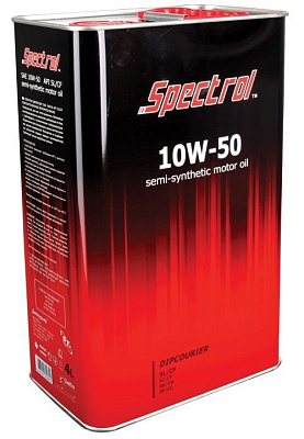 Моторное масло SPECTROL Дипкурьер 10W-50 SL/CF полусинтетическое 4л