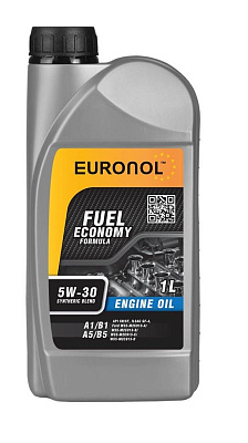 Моторное масло EURONOL FUEL ECONOMY FORMULA 5w-30 A1/B1, A5/B5 1L