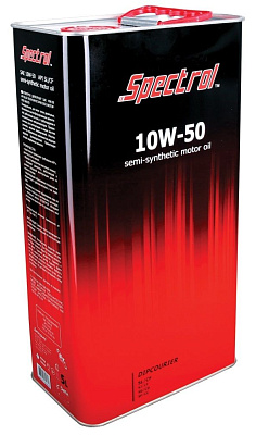 Моторное масло SPECTROL Дипкурьер 10W-50 SL/CF полусинтетическое 5л
