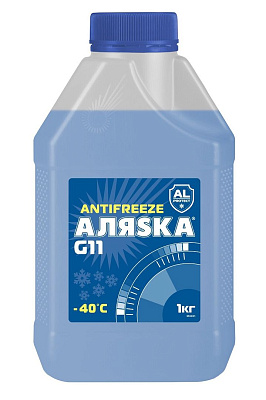 Антифриз Аляска -40 G11 синий 1кг
