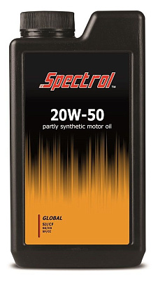 Моторное масло SPECTROL Глобал 20W-50 SJ/CF минеральное 1л