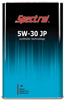 Моторное масло SPECTROL JP 5W-30 SN/CF синтетическое 4л