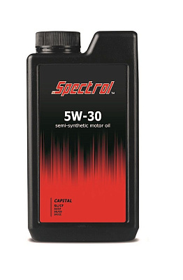 Моторное масло SPECTROL Капитал 5W-30 SL/CF полусинтетическое 1л