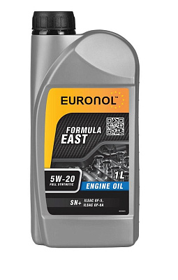 Моторное масло EURONOL EAST FORMULA 5w-20 ILSAC GF-5 1L