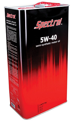Моторное масло SPECTROL Капитал 5W-40 SL/CF полусинтетическое 5л
