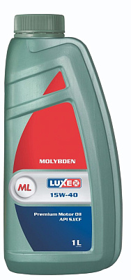 Моторное масло LUXE MOLYBDEN 15W-40 SJ/CF минеральное 1л
