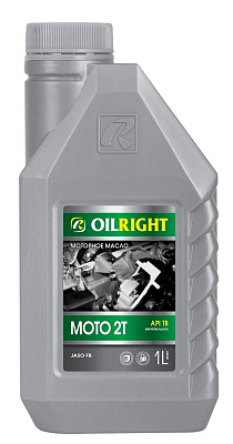 Моторное масло OILRIGHT МОТО 2-х тактное API TB минеральное 1л