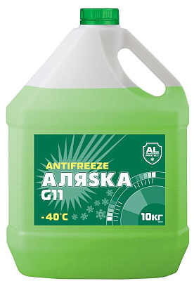 Антифриз Аляска -40 G11 зелёный 10кг