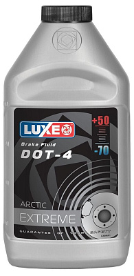 Тормозная жидкость LUXE DOT-4 Арктика 455г