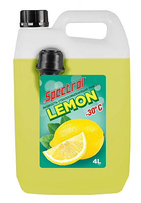 Стеклоомывающая жидкость SPECTROL Лимон -30 4л