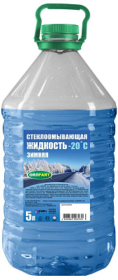 Стеклоомывающая жидкость OILRIGHT -20 5л ПЭТ