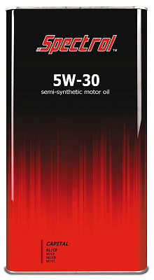 Моторное масло SPECTROL Капитал 5W-30 SL/CF полусинтетическое 5л