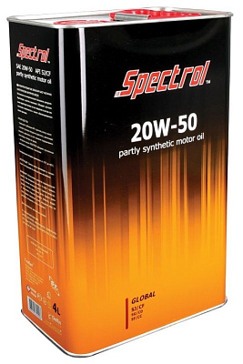 Моторное масло SPECTROL Глобал 20W-50 SJ/CF минеральное 4л