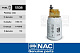 Фильтр топливный NAC-5508 КАМАЗ (Евро-2); DAF; MAN