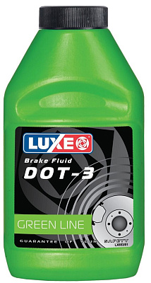Тормозная жидкость LUXE DOT-3 250г