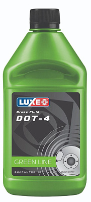 Тормозная жидкость LUXE Green Line DOT-4 410г